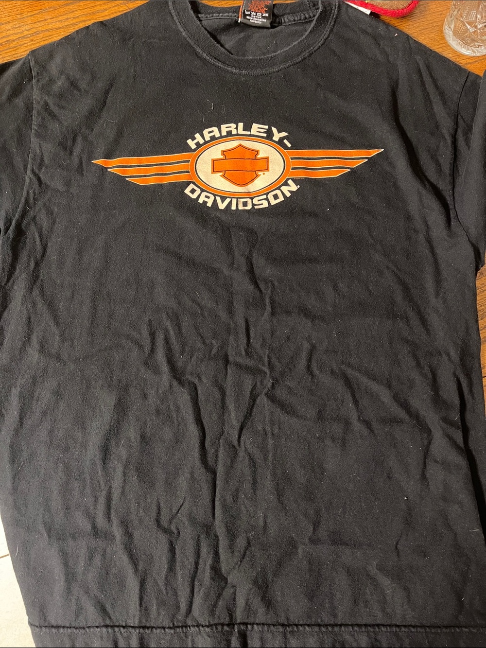 Harley Davidson T-Shirt RoadRunner San Benito, TX Front/Back Graphics Men’s XL